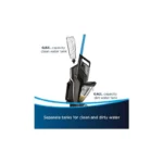 جاروشارژی و زمین شوی بیسل مدل BISSELL CROSSWAVE C6 CORDLESS 3566E - تصویر 6