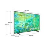 تلویزیون 85 اینچ سامسونگ مدل SAMSUNG UHD 4K 85CU8000 - تصویر 4